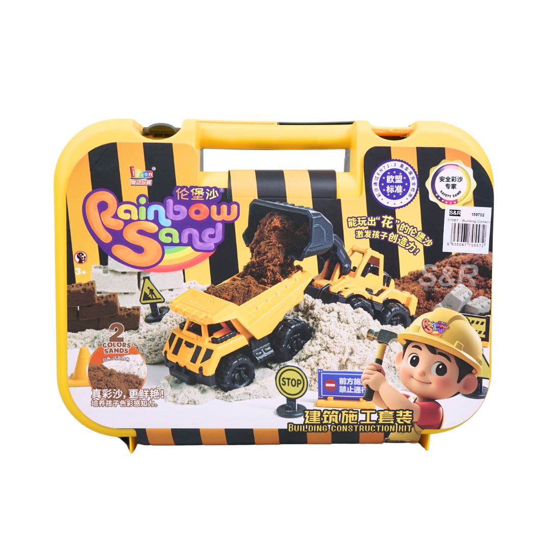 Rainbow Sand Building Construction Kit